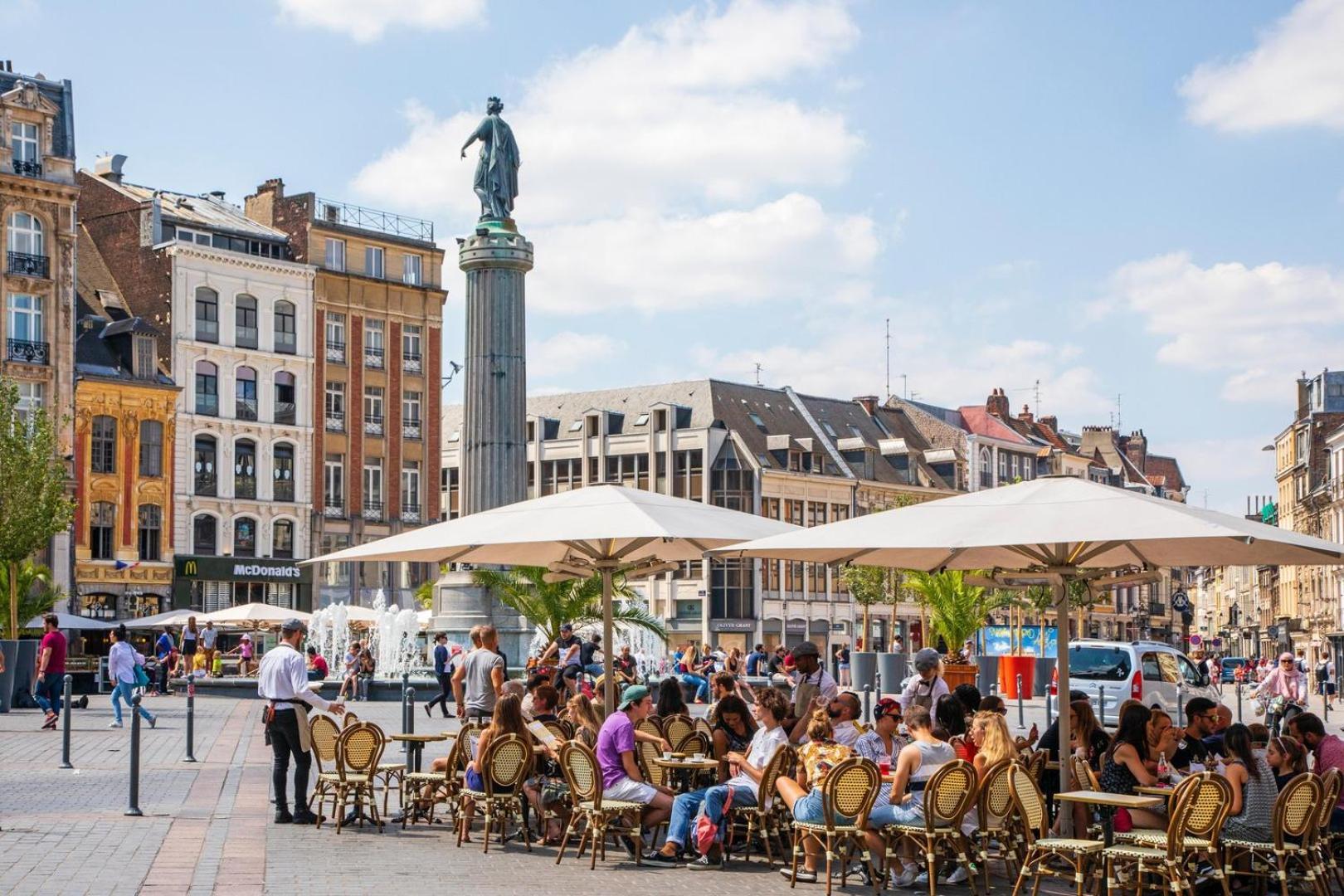 Charming Bright Flat In Vieux Lille. Apartment Luaran gambar